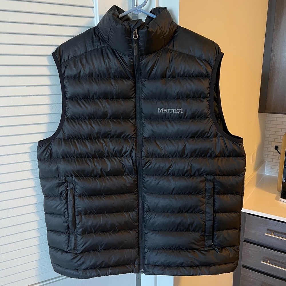 Marmot Men’s Black Vest - Sz L
